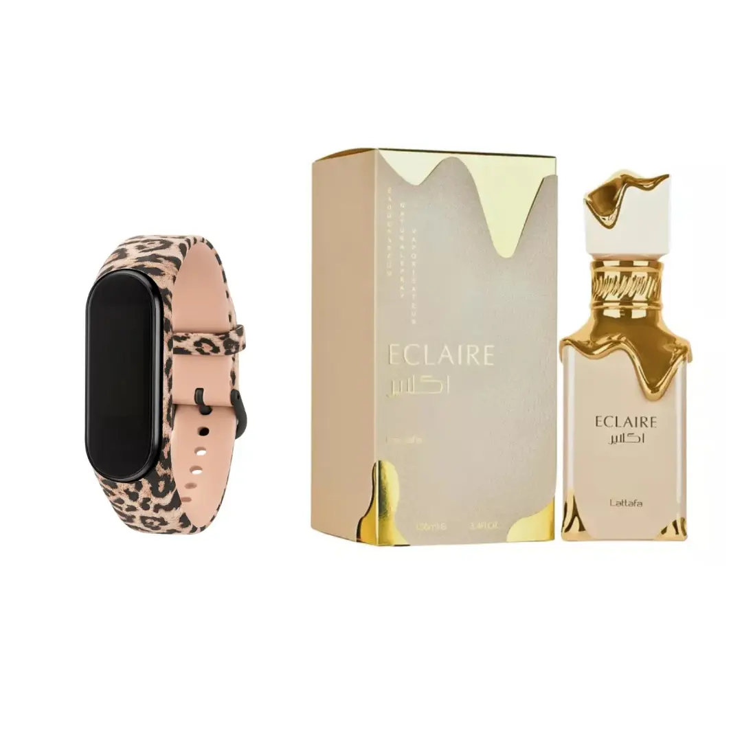 Reloj Digital Animal print + Eclaire 100ml 