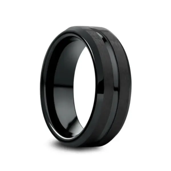 Anillo Tungsteno Black