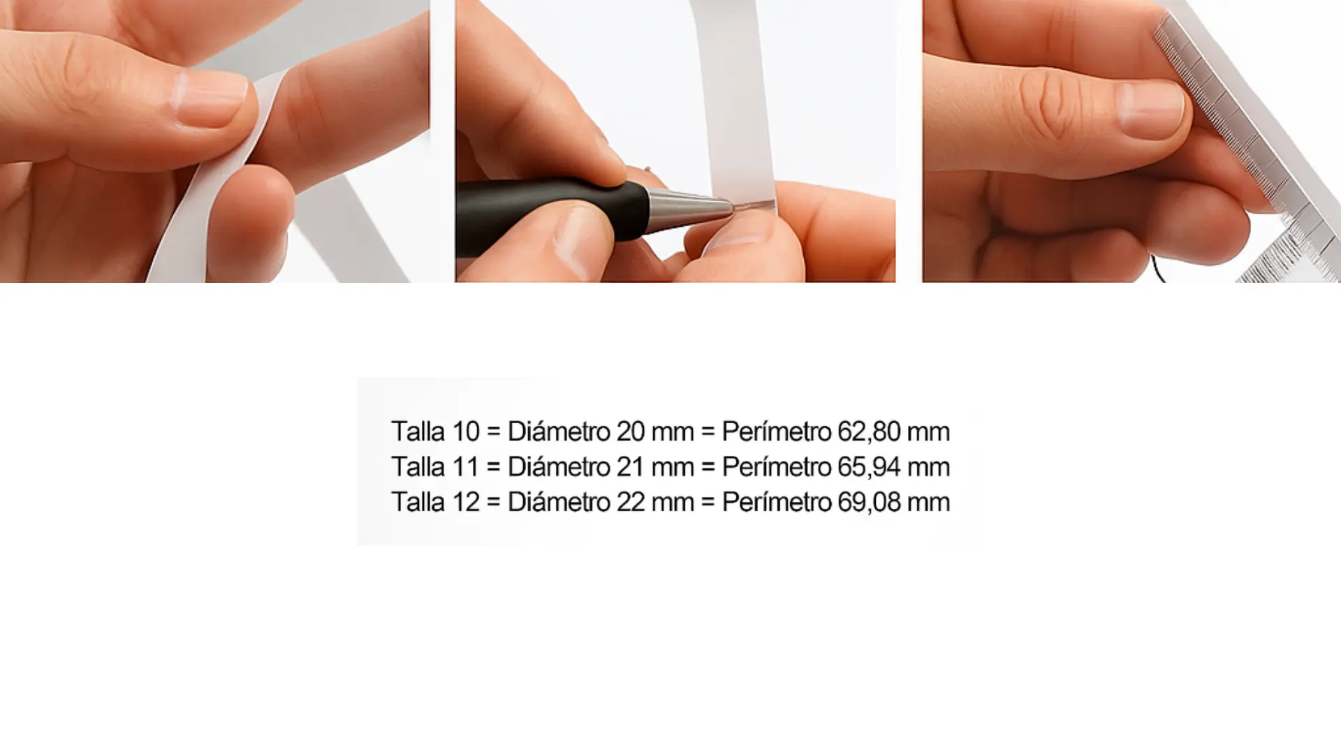 Guía de Talles de Anillos